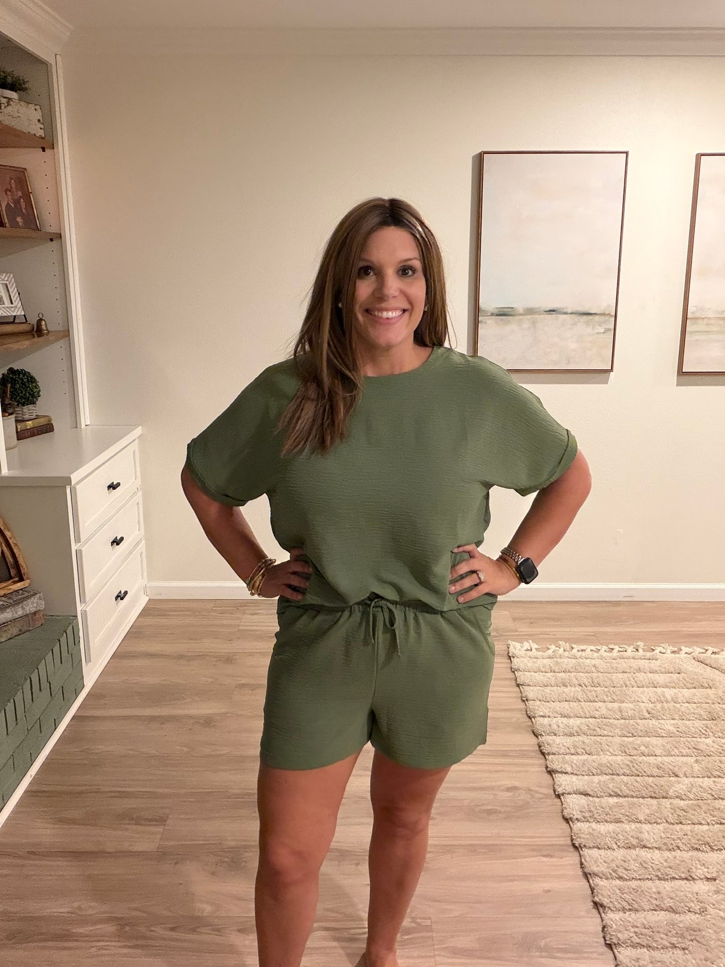 The Everyday Zenana Set - Olive Green