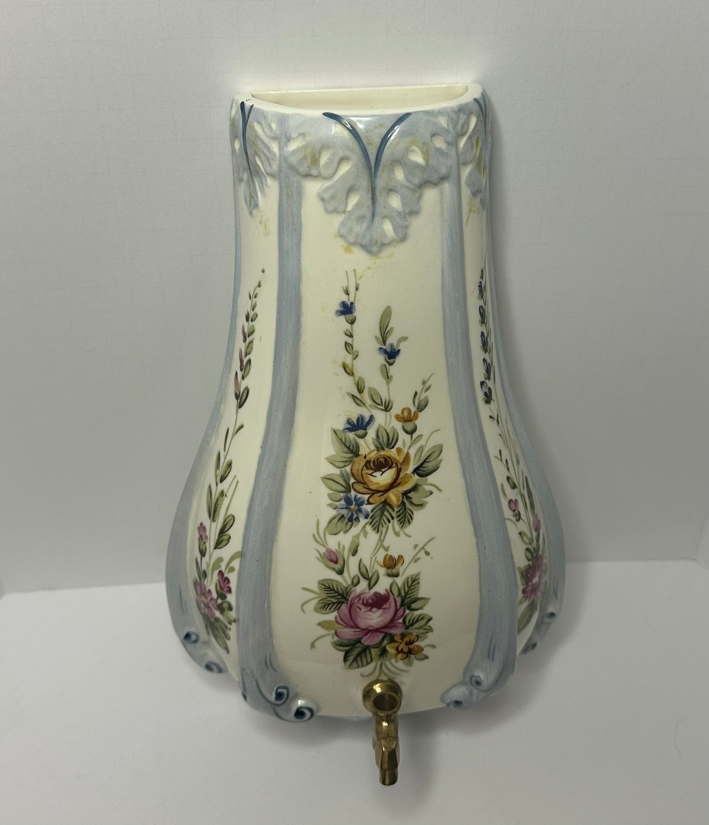 Vintage Andrea by Sadek Ceramic Wall Pocket Vase