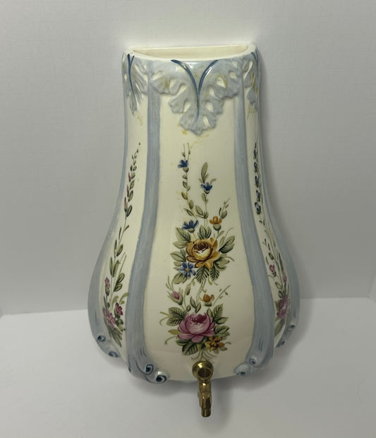 Vintage Andrea by Sadek Ceramic Wall Pocket Vase