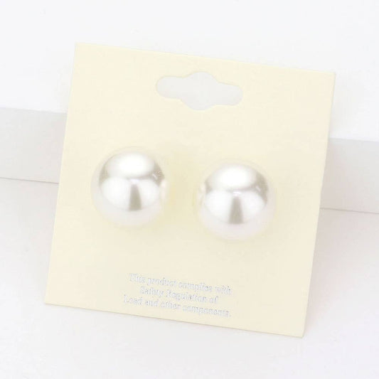 Pearl Posse Earrings: The Show-Off