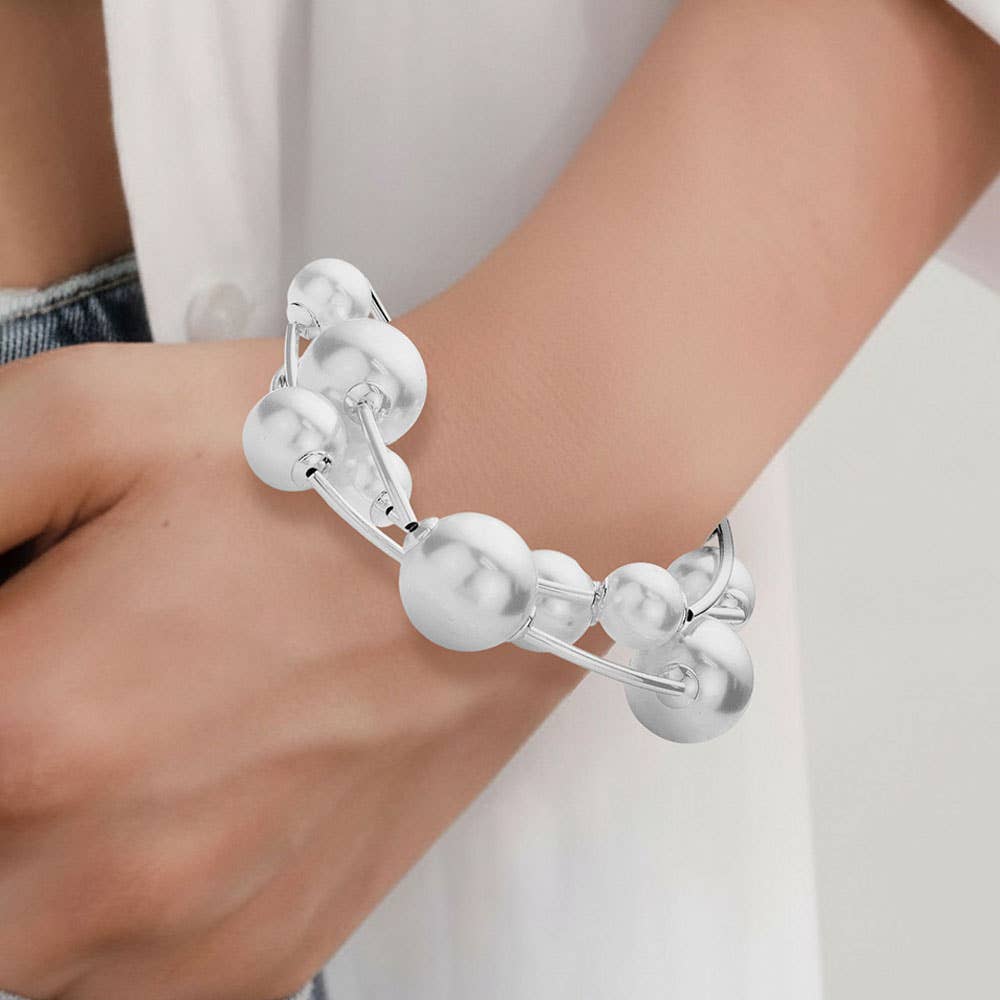 The Everyday Beaded Pearl Stack