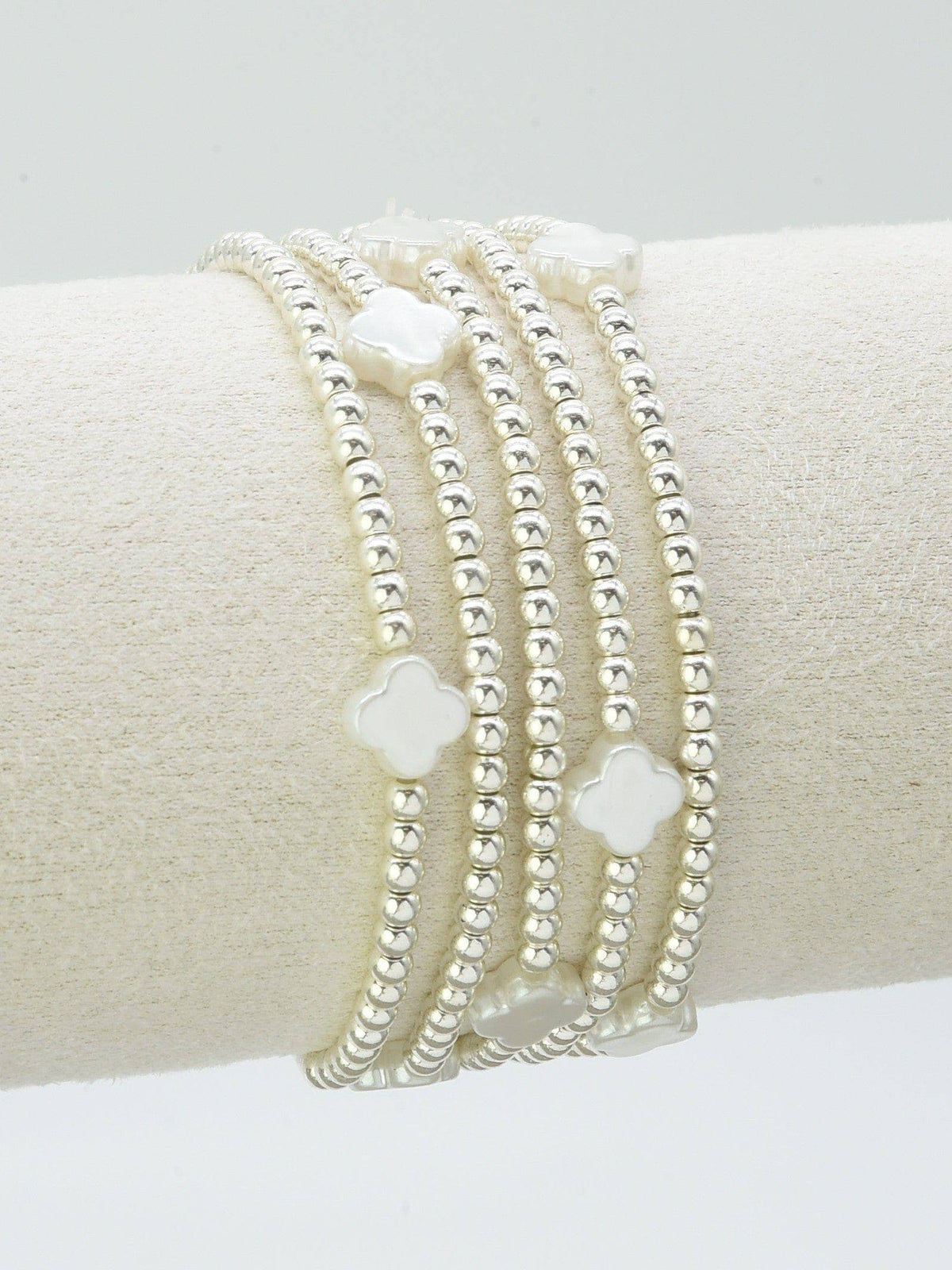 The Lucky in Layers Solid Bracelet Set