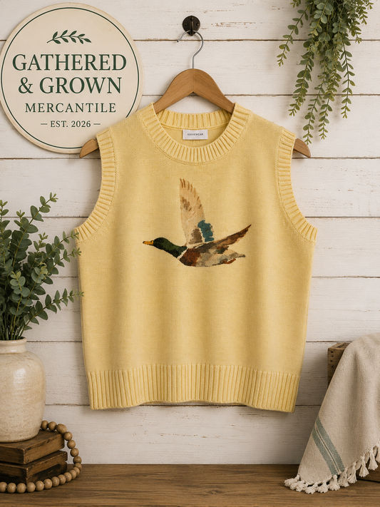 The Mallard Moment Sweater Vest