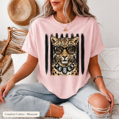 Glam Leopard Tee
